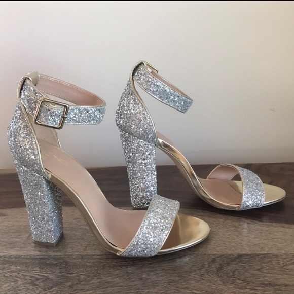 Silver Mix No. 6 Heels - Picture 4 of 7